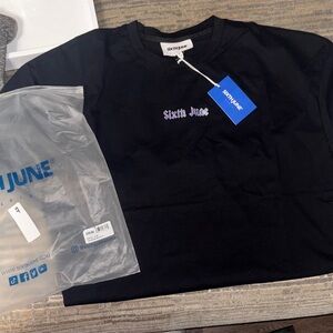 Black Short Sleeve Tee